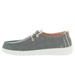 baskets et sneakers - Confort - femme - Toile - Gris - Hey dude