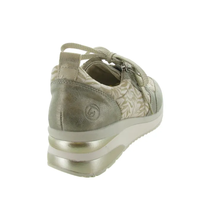 baskets et sneakers - Confort - femme - Synthétique - Beige - Remonte