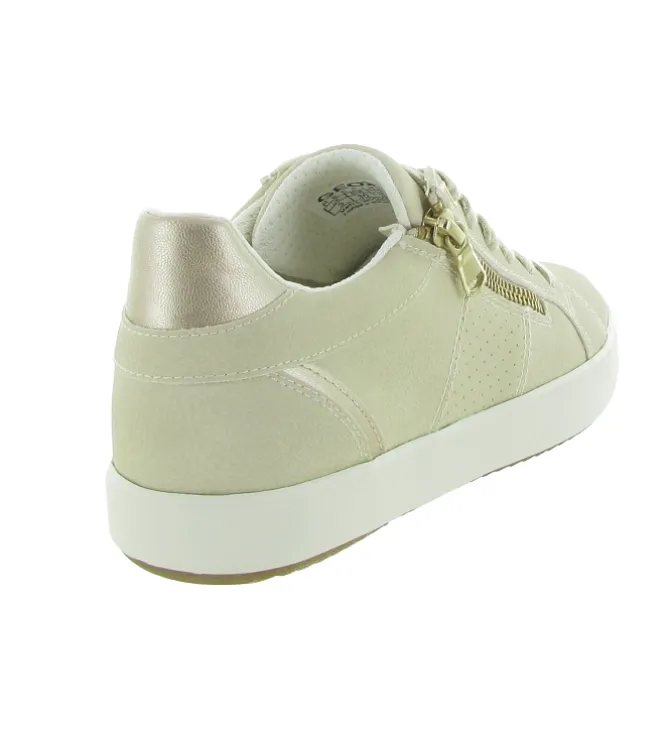 baskets et sneakers - Confort - femme - Synthétique - Beige - Geox