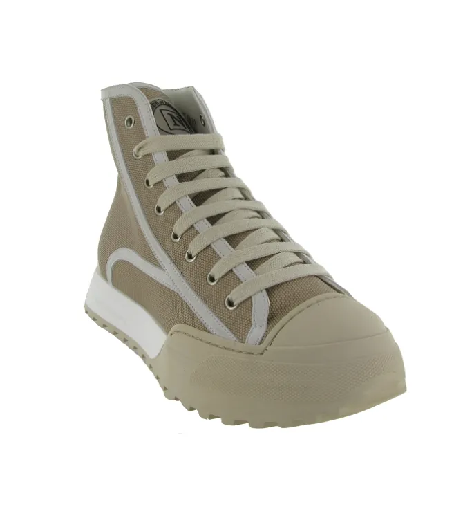 baskets et sneakers - Confort - femme - Toile - Beige - Nude of scandinavia