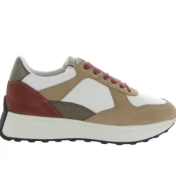 baskets et sneakers - Confort - femme - Synthétique - Beige - Geox