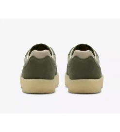 baskets et sneakers - Confort - femme - Cuir - Kaki - Clarks
