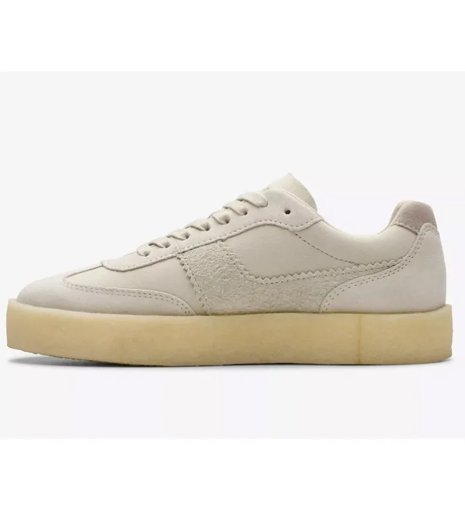 baskets et sneakers - Confort - femme - Cuir - Beige - Clarks