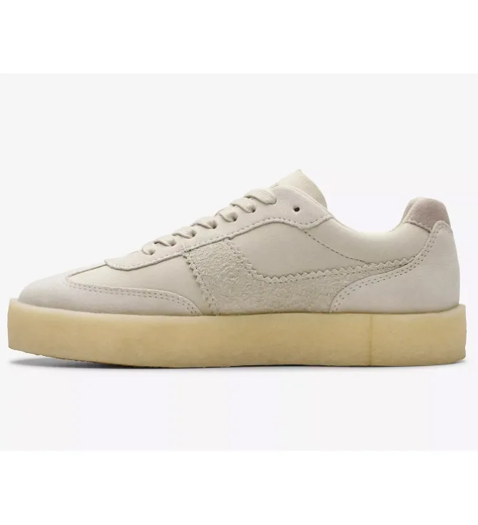 baskets et sneakers - Confort - femme - Cuir - Beige - Clarks