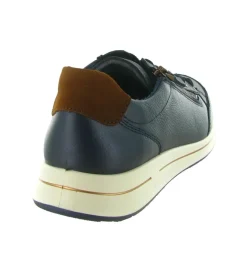 baskets et sneakers - Confort - femme - Cuir - Bleu Marine - Ara