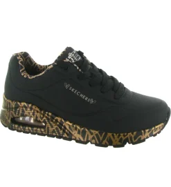 baskets et sneakers - Confort - femme - Toile - Noir - Skechers footwear