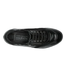 baskets et sneakers - Confort - femme - Cuir - Noir - Mephisto