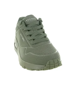 baskets et sneakers - Confort - femme - Toile - Vert - Skechers footwear