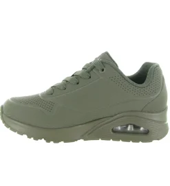 baskets et sneakers - Confort - femme - Toile - Vert - Skechers footwear