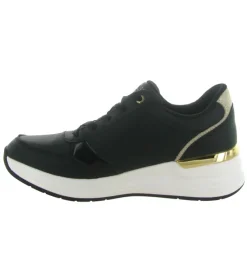 baskets et sneakers - Confort - femme - Toile - Noir - Skechers footwear