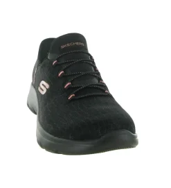 baskets et sneakers - Confort - femme - Toile - Noir - Skechers footwear