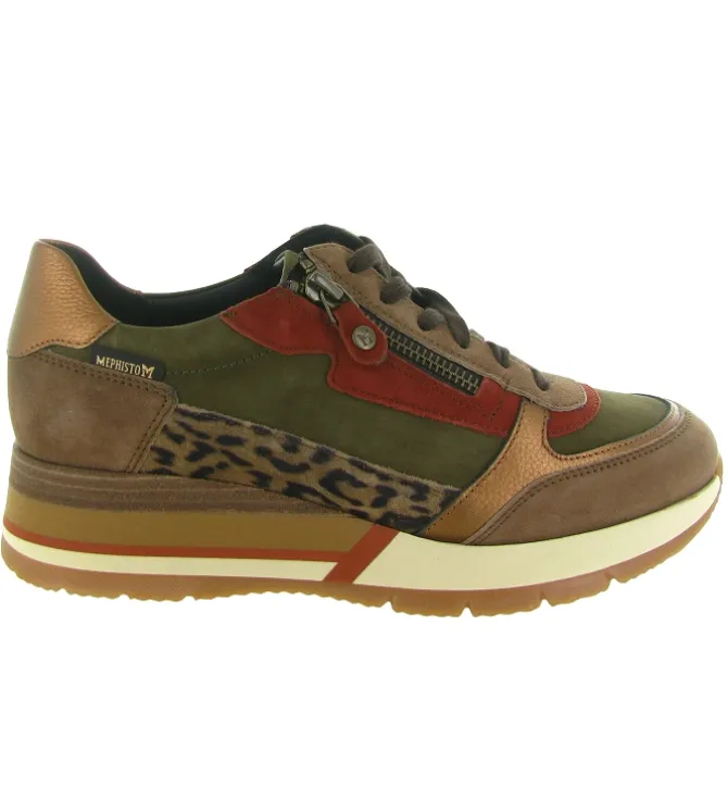 baskets et sneakers - Confort - femme - Cuir - Marron - Mephisto