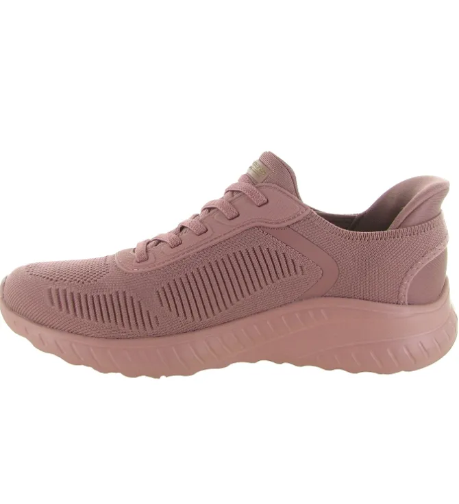 baskets et sneakers - Confort - femme - Textile - Rose - Skechers footwear