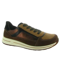 baskets et sneakers - Confort - femme - Cuir - Marron - Ara