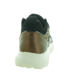 baskets et sneakers - Confort - femme - Cuir - Noir - Geox