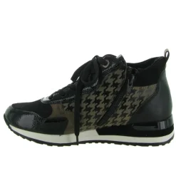 baskets et sneakers - Confort - femme - Cuir - Noir - Remonte