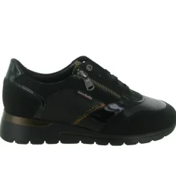 baskets et sneakers - Confort - femme - Cuir - Noir - Mephisto