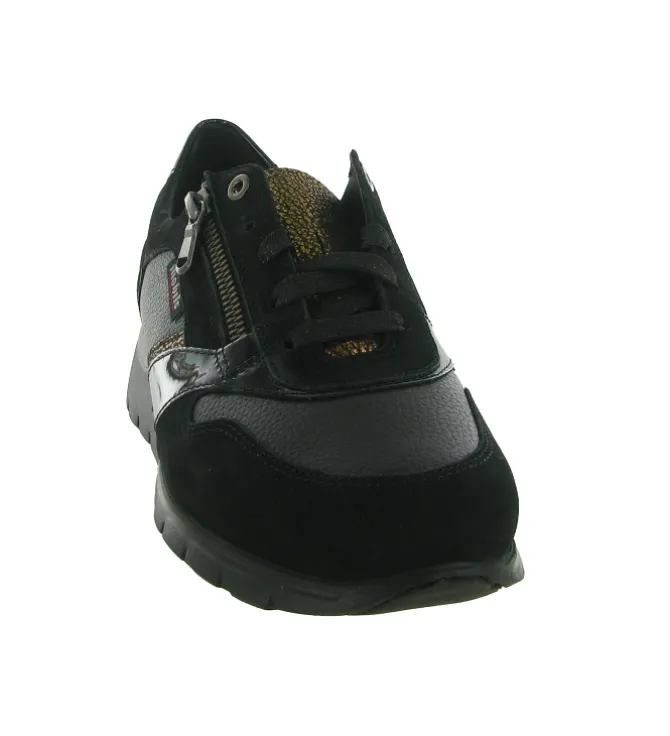 baskets et sneakers - Confort - femme - Cuir - Noir - Mephisto