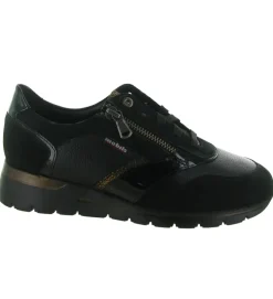 baskets et sneakers - Confort - femme - Cuir - Noir - Mephisto