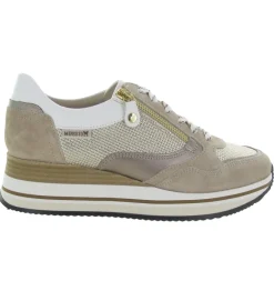 baskets et sneakers - Confort - femme - Cuir - Gris - Mephisto