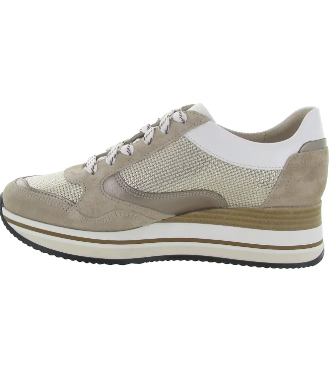 baskets et sneakers - Confort - femme - Cuir - Gris - Mephisto