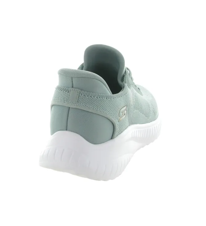 baskets et sneakers - Confort - femme - Textile - Vert - Skechers footwear