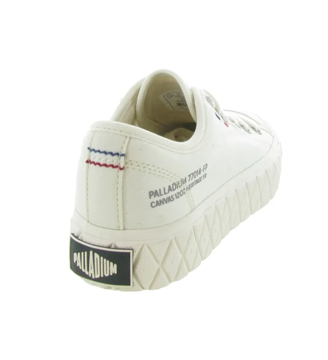 baskets et sneakers - Confort - femme - Toile - Blanc - Palladium