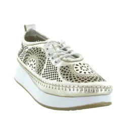 baskets et sneakers - Confort - femme - Cuir - Or - Madory