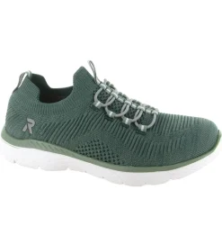 baskets et sneakers - Confort - femme - Synthétique - Vert - Rieker