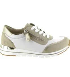 baskets et sneakers - Confort - femme - Synthétique - Beige - Remonte