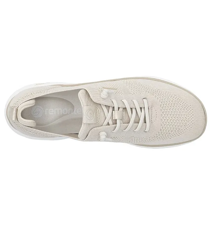 baskets et sneakers - Confort - femme - Synthétique - Beige - Remonte