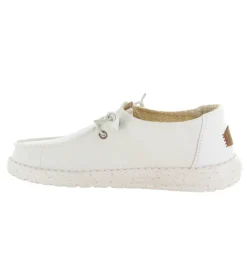 baskets et sneakers - Confort - femme - Toile - Blanc - Hey dude