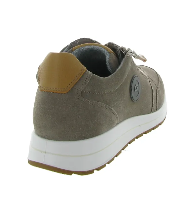 baskets et sneakers - Confort - homme - Cuir - Taupe - Ara