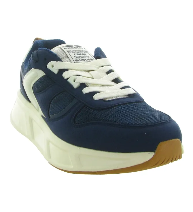 baskets et sneakers - Confort - homme - Synthétique - Bleu Marine - Fessura