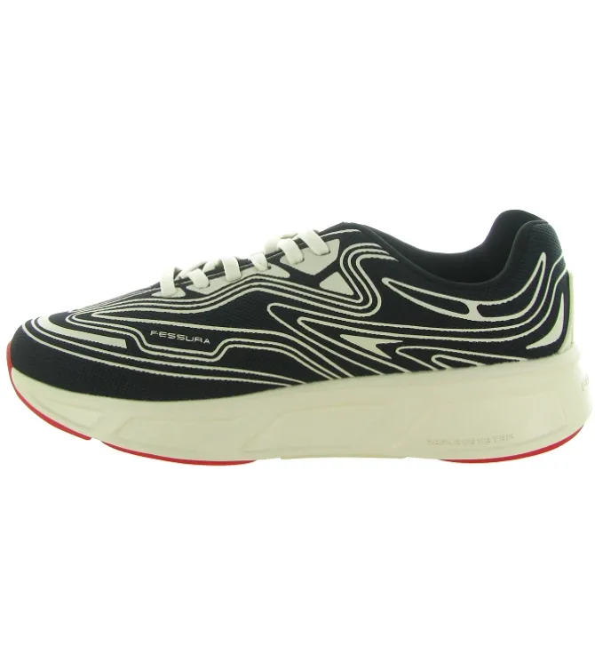 baskets et sneakers - Confort - homme - Synthétique - Noir - Fessura