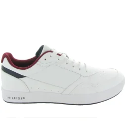 baskets et sneakers - Confort - homme - Cuir - Blanc - Tommy hilfiger