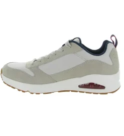 baskets et sneakers - Confort - homme - Cuir - Beige - Skechers footwear