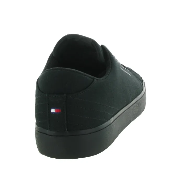 baskets et sneakers - Confort - homme - Toile - Noir - Tommy hilfiger