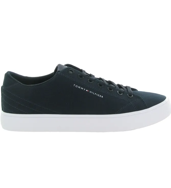 baskets et sneakers - Confort - homme - Toile - Bleu - Tommy hilfiger