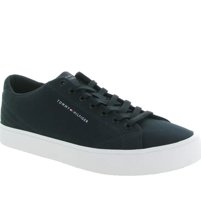 baskets et sneakers - Confort - homme - Toile - Bleu - Tommy hilfiger