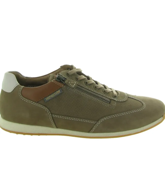 baskets et sneakers - Confort - homme - Cuir - Taupe - Mephisto
