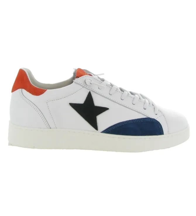 baskets et sneakers - Confort - homme - Cuir - Blanc - Cetti