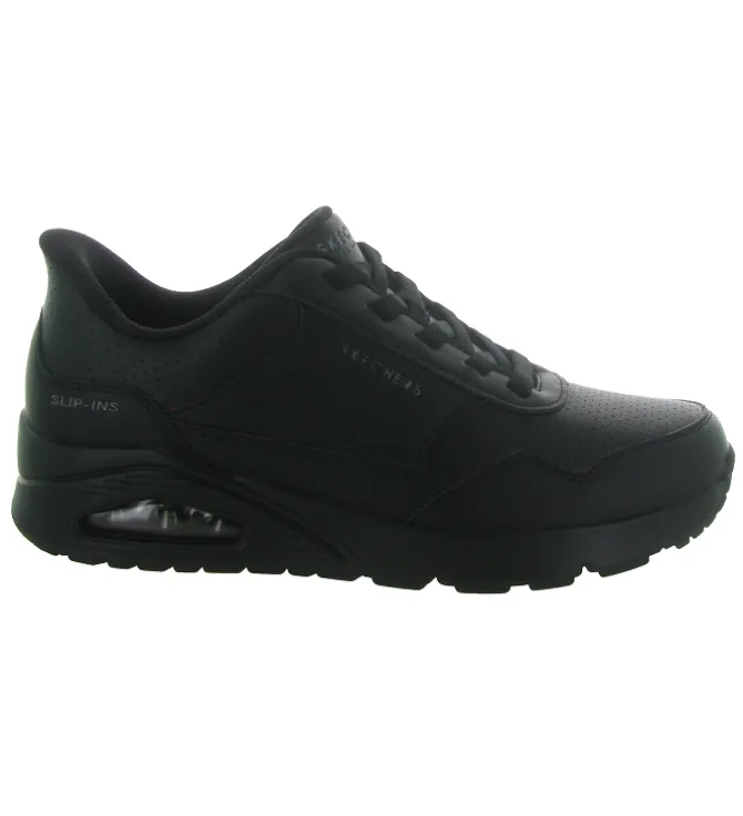 baskets et sneakers - Confort - homme - Synthétique - Noir - Skechers footwear