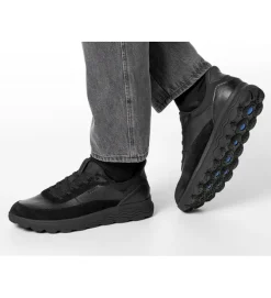 baskets et sneakers - Confort - homme - Synthétique - Noir - Geox