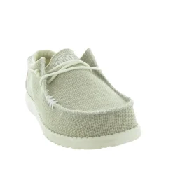 baskets et sneakers - Confort - homme - Toile - Beige - Hey dude