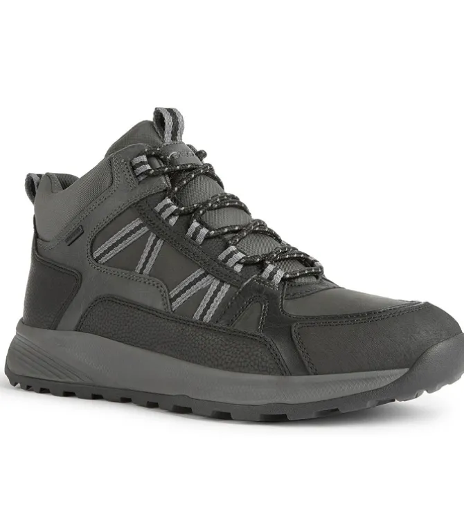 baskets et sneakers - Confort - homme - Synthétique - Anthracite - Geox