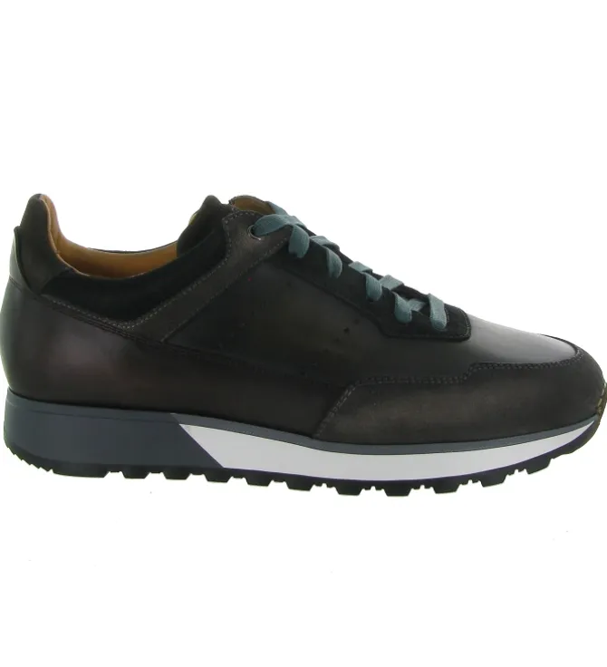 baskets et sneakers - Confort - homme - Cuir - Marron - Magnanni