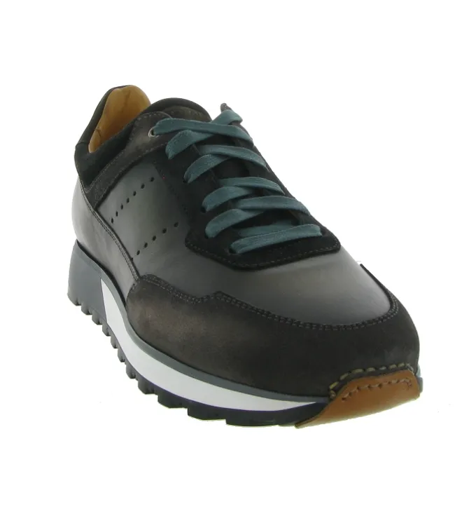 baskets et sneakers - Confort - homme - Cuir - Marron - Magnanni
