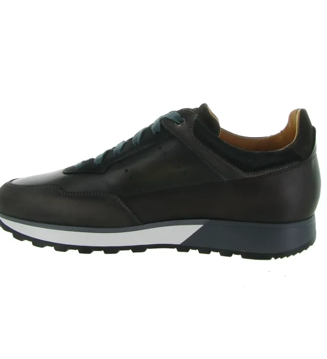 baskets et sneakers - Confort - homme - Cuir - Marron - Magnanni