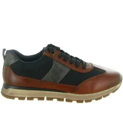baskets et sneakers - Confort - homme - Cuir - Marron - Rieker